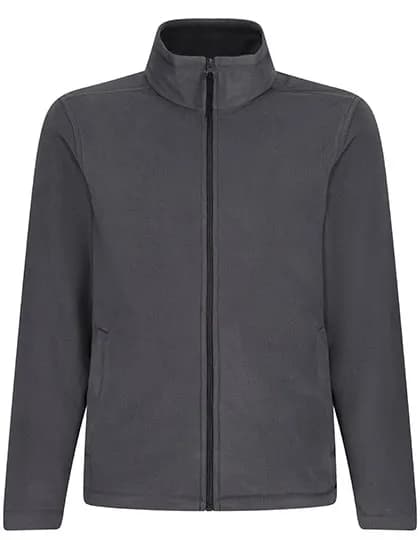 Micro Full Zip Fleece - Seal Grey (Solid)