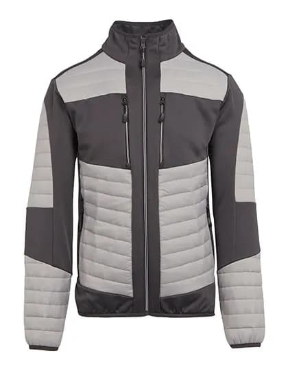 E-volve Unisex Thermal Hybrid Jacket - Mineral Grey/Ash (Heather)