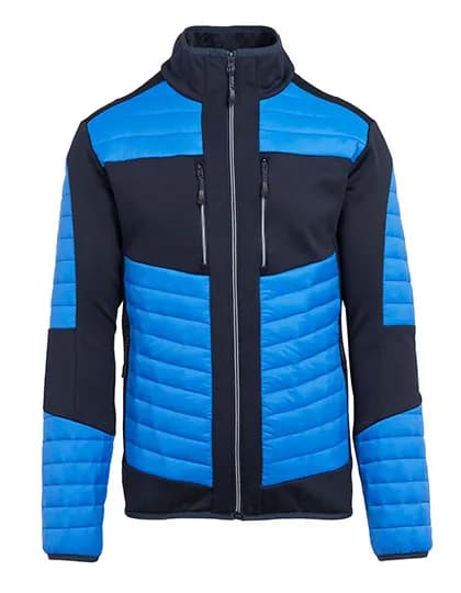 E-volve Unisex Thermal Hybrid Jacket - Strong Blue/Navy