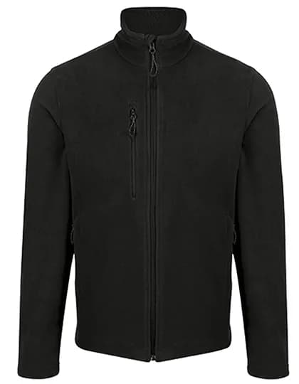 Honestly Made Recycled Full Zip Fleece Jacket - Black