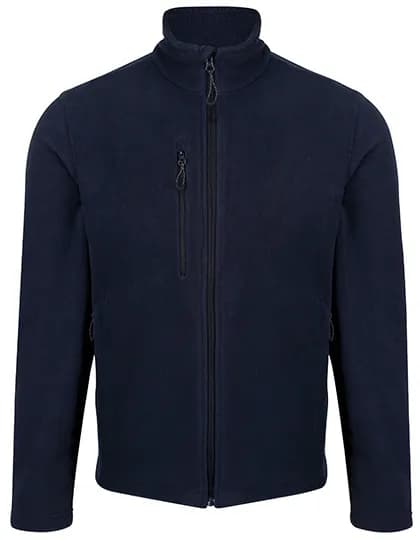 Honestly Made Recycled Full Zip Fleece Jacket - Navy