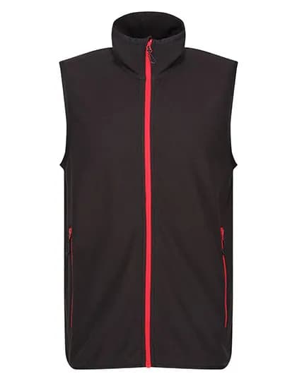 Navigate Fleece Bodywarmer - Black/Classic Red