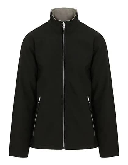 Ascender 2-Layer Softshell Jacket - Black/Mineral Grey
