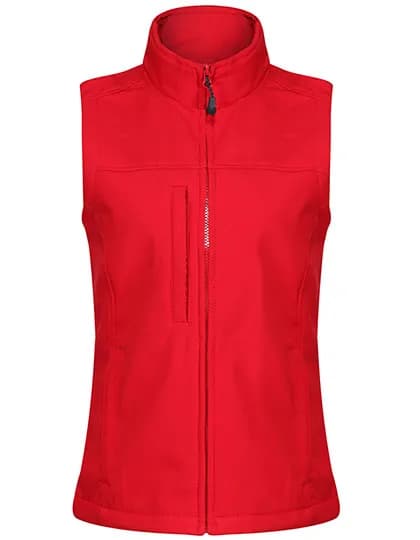 Women´s Flux Softshell Bodywarmer - Classic Red/Seal Grey (Solid)
