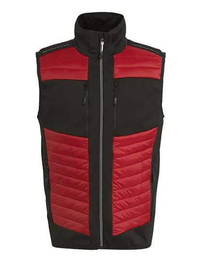 E-volve Unisex Thermal Hybrid Bodywarmer - Classic Red/Black