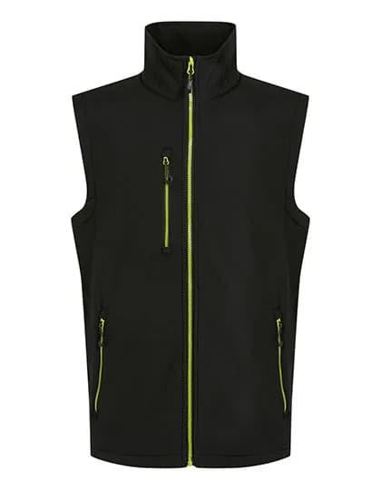Navigate 2-Layer Softshell Bodywarmer - Black/Lime
