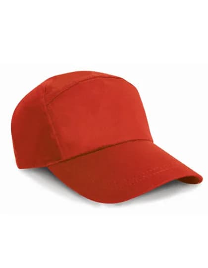 7-Panel Advertising Cap - Red
