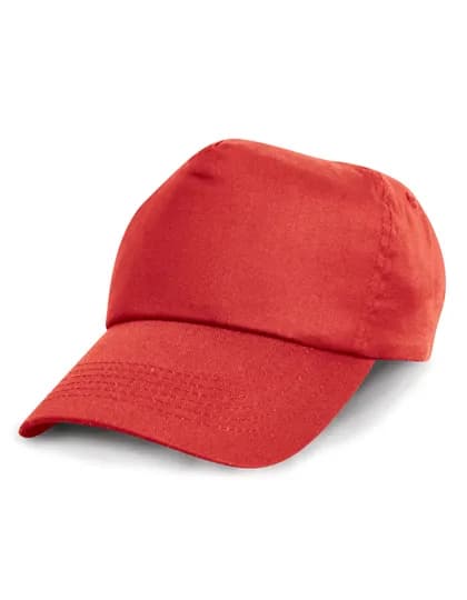 Junior Cotton Cap - Red