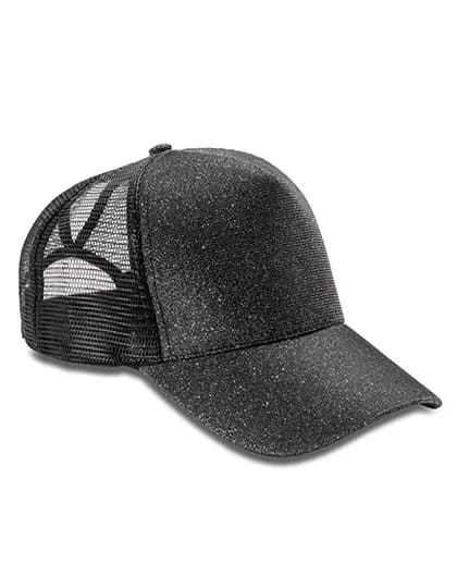 New York Sparkle Cap - Black