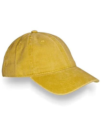 Pure Cotton Vintage Cap - Vintage Mustard