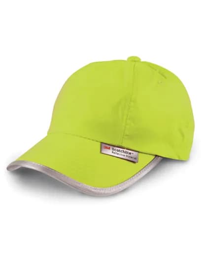 High Vis Cap - Fluorescent Yellow