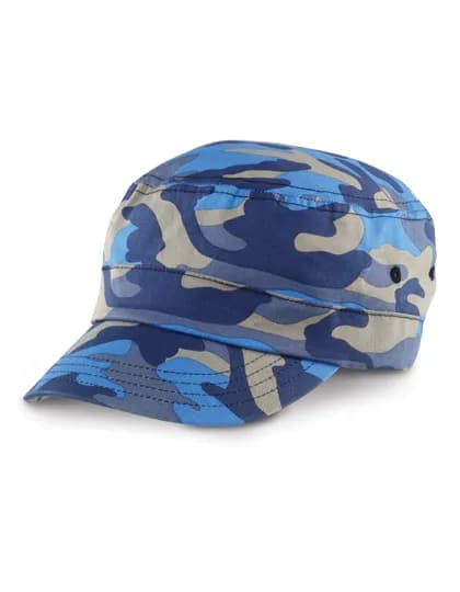 Urban Camo Cap - Indigo Camo