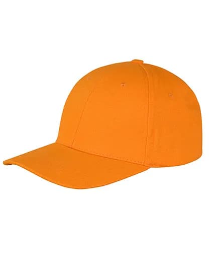 Memphis Brushed Cotton Low Profile Cap - Orange