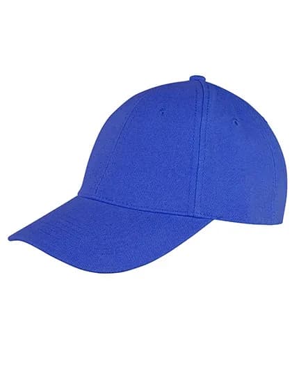 Memphis Brushed Cotton Low Profile Cap - Royal