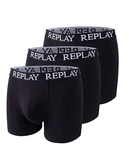 Men´s Boxer Short (3 Pair Box) - Black/Black/Black