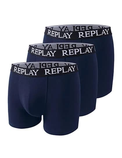Men´s Boxer Short (3 Pair Box) - Blue Marine/Blue Marine/Blue Marine