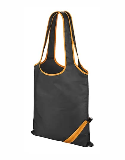 Compact Shopper - Black/Orange