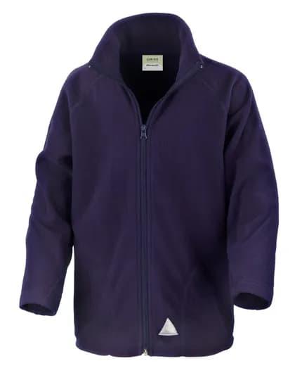 Junior Microfleece Jacket - Navy