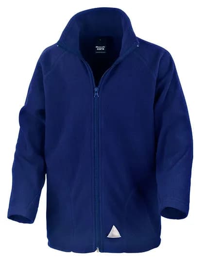 Junior Microfleece Jacket - Royal