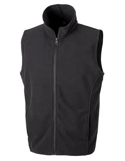 Micro Fleece Gilet - Black