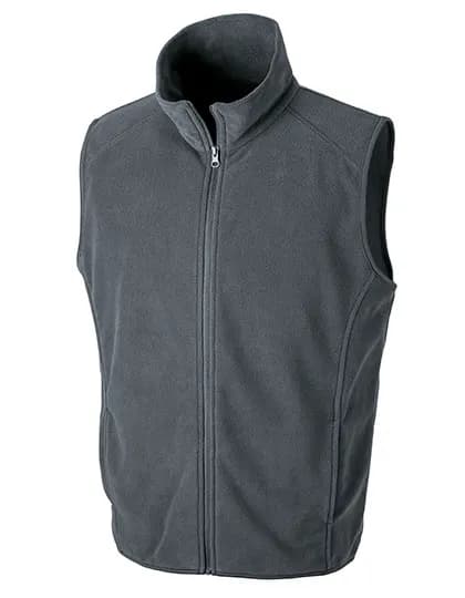 Micro Fleece Gilet - Charcoal