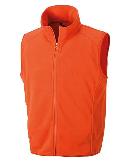 Micro Fleece Gilet - Orange
