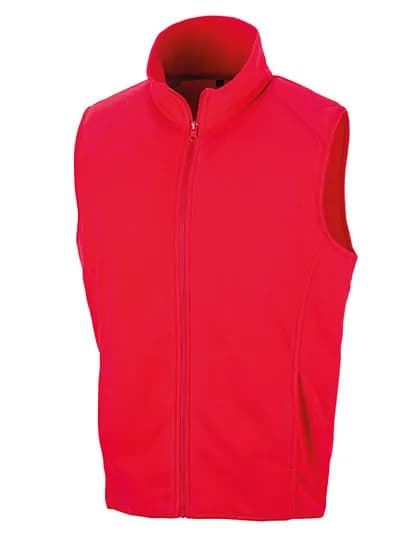 Micro Fleece Gilet - Red