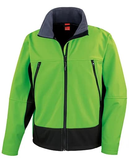 Activity Softshell Jacket - Vivid Green/Black