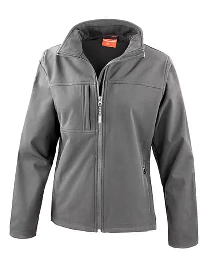 Women´s Recycled 3-Layer Classic Softshell Jacket - Grey