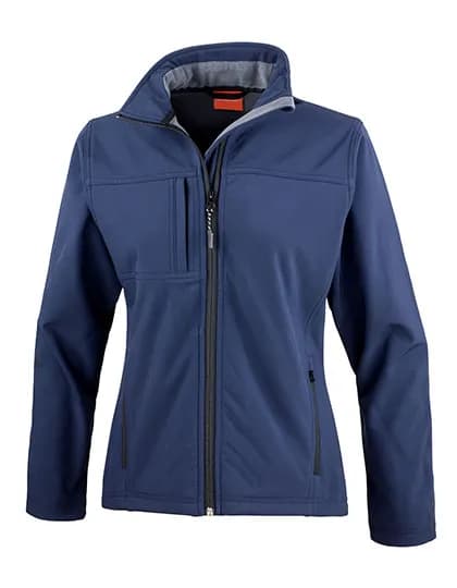 Women´s Recycled 3-Layer Classic Softshell Jacket - Navy