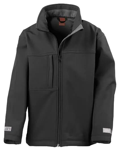 Youth Classic Soft Shell Jacket - Black