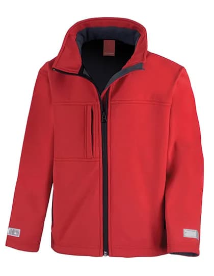 Youth Classic Soft Shell Jacket - Red