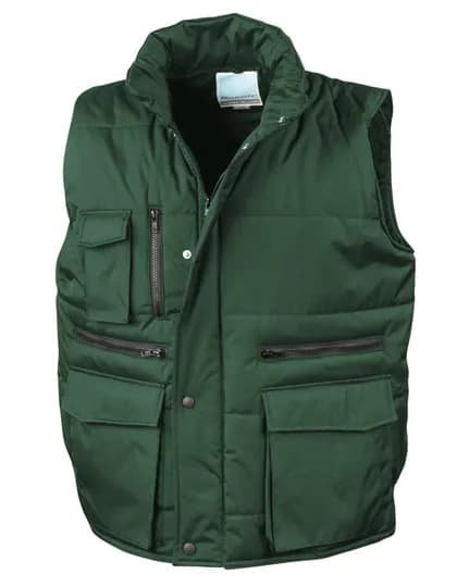 Lance Ripstop Bodywarmer - Bottle Green