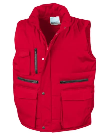 Lance Ripstop Bodywarmer - Red