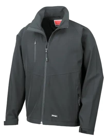 Men´s Base Layer Soft Shell Jacket - Black