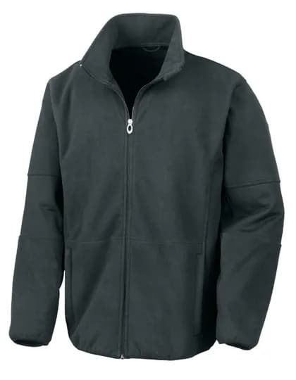 Osaka Combed Pile Soft Shell Jacket - Black