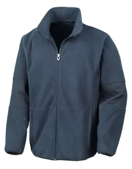 Osaka Combed Pile Soft Shell Jacket - Navy