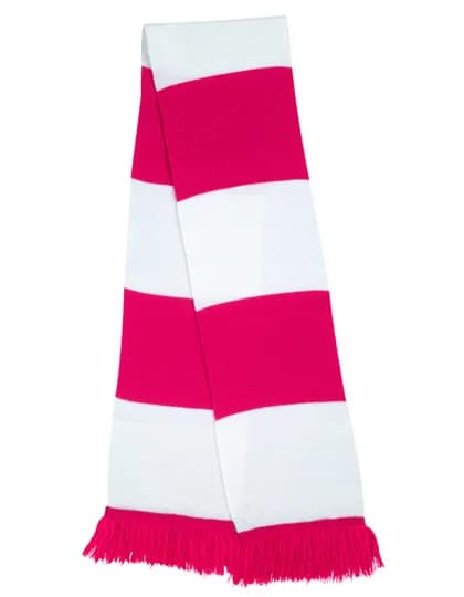 Team Scarf - Fuchsia/White