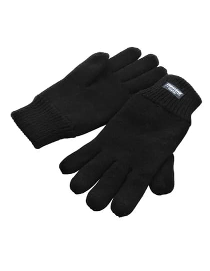 Classic Fully Lined Thinsulate™ Gloves - Black