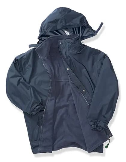 Stormdri 4000 Recycled Coat - Navy/Navy