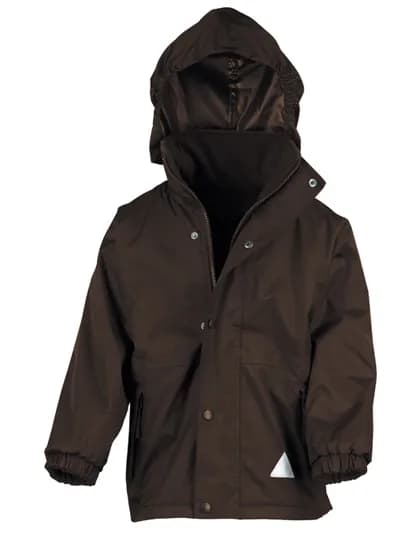 Junior Stormdri 4000 Recycled Coat - Brown/Brown