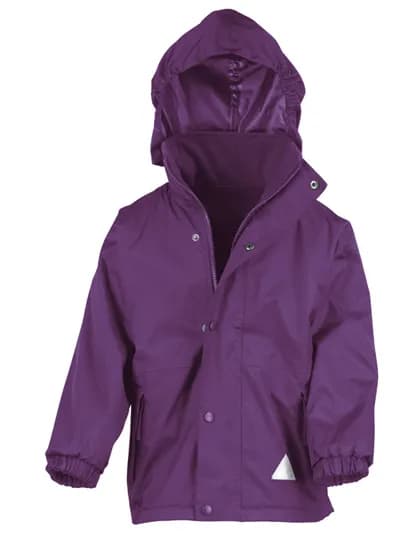 Junior Stormdri 4000 Recycled Coat - Purple/Purple