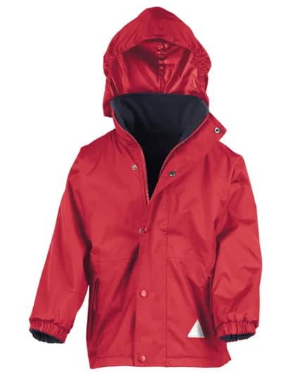 Junior Stormdri 4000 Recycled Coat - Red/Navy
