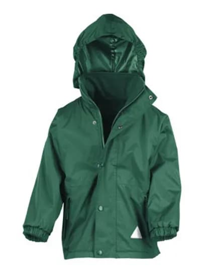 Youth Stormdri 4000 Recycled Coat - Bottle Green/Bottle Green