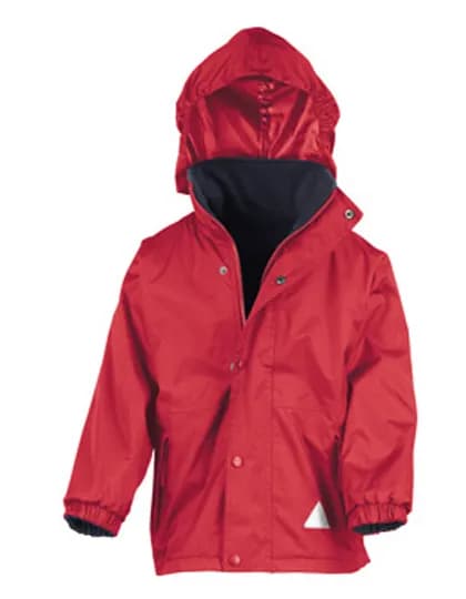 Youth Stormdri 4000 Recycled Coat - Red/Navy