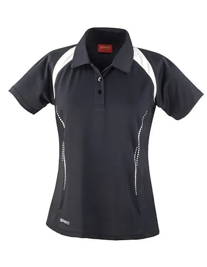 Women´s Team Spirit Polo - Black/White