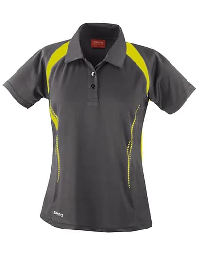 Women´s Team Spirit Polo - Grey/Lime