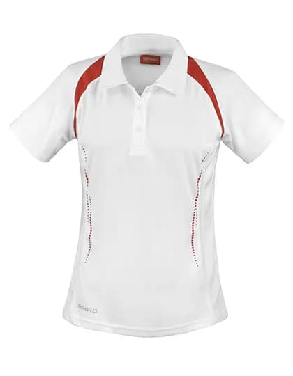 Women´s Team Spirit Polo - White/Red