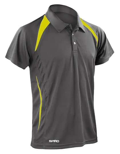 Men´s Team Spirit Polo - Grey/Lime