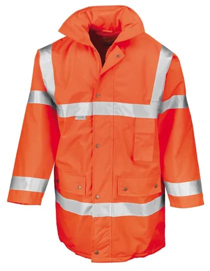 Safety Jacket - Fluorescent Orange